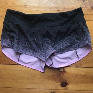Lululemon Speed Up Shorts size 8